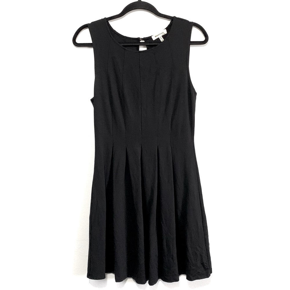 Monteau Sleeveless Pleated Mini Dress